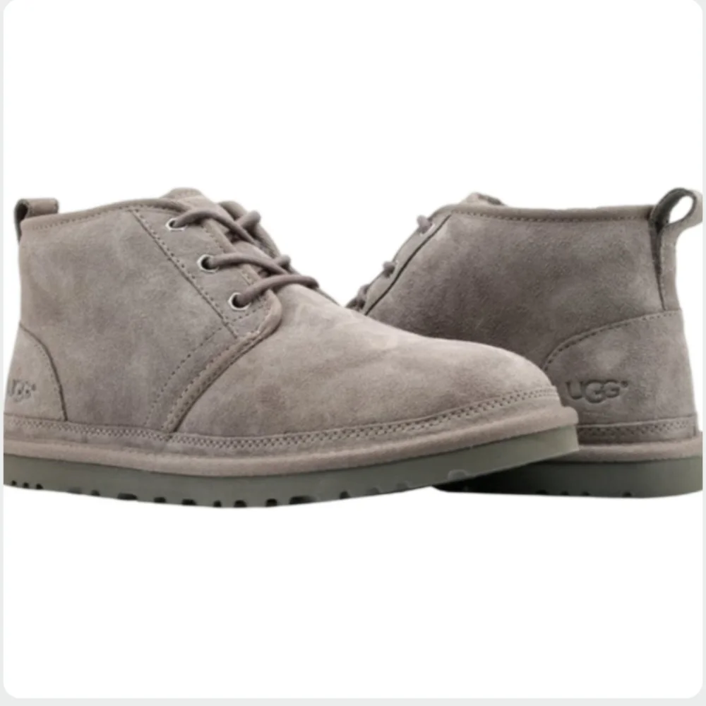 UGG Neumel Chukka Boots Charcoal Gray Men's Size 6 EXCELLENT CONDITION
